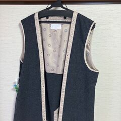 【最終】大幅割引！MACKINTOSH PHILOSOPHY/ステンカラーコート/ライナー付/ブルーグレー/日本製/クリーニング済の画像