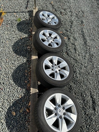 ハイエース　ホイール　プライド流用