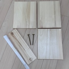 ベルメゾン つっぱり木製シェルフ の画像