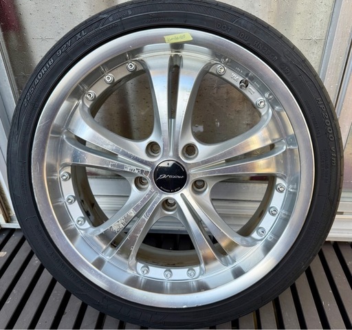 ホイール　18インチ　4本セット　タイヤ付き　18×7.5JJ　wheel 18inch tire set