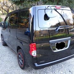 ２２年式　日産 ＮＶ２００バネットバン ＧＸ　車検・2025年5月まで　2WD　社外アルミ＋マッドタイヤ　バイザー　泥除け　LEDヘッドライト　の画像