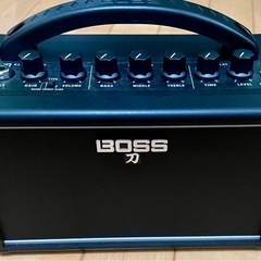 【中古美品】　BOSS KATANA-MINI ギターアンプ　刀