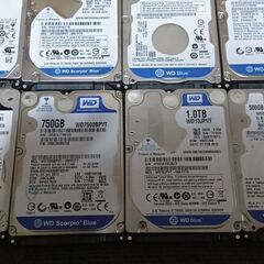 2.5インチ HDDまとめて３０個320GB～1000GB