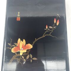 【最終値下げ】美品 塗り物 蓋つきお箱 お正月用
