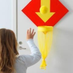 IKEAバスケットゴール室内おもちゃ
