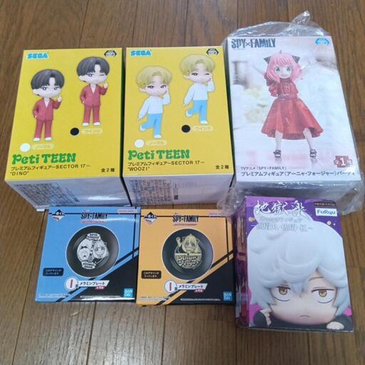 フィギュア他メラミンプレートまとめ売り