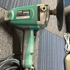 値下げ↓中古◆サンダポリッシャ◆RYOBI◆シングルアクションの画像