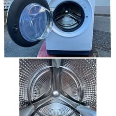 (ジM-205)値下げしました‼️¥121000(税込み) AQUA ドラム式洗濯乾燥機 12kg 2023年製の画像