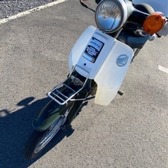 【低走行6000km】スーパーカブ50DX リアボックス・スマホスタンド・ヘルメット付き の画像