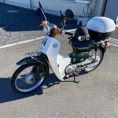 【低走行6000km】スーパーカブ50DX リアボックス・スマホ...