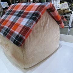 ペットハウス 中古 美品 ふわふわ 室内用 洗える 【モノ市場東海店】141の画像