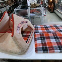ペットハウス 中古 美品 ふわふわ 室内用 洗える 【モノ市場東海店】141の画像