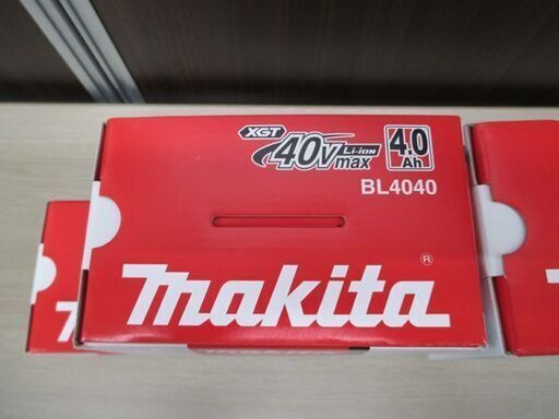 新品 makita 純正 スライド式 リチウムイオンバッテリ BL4040 40Vmax/4.0Ah 5個セット 急速充電 雪マーク 