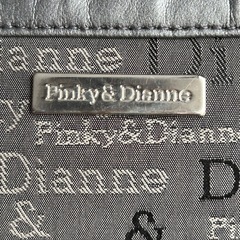 Pinky&Dianne ポーチ グレー　10.5×15×マチ3センチの画像