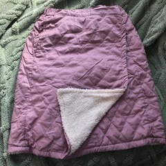 裏ボアラップスカート ピンク M～L