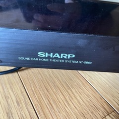 【訳アリ】SHARPサウンドバー
の画像
