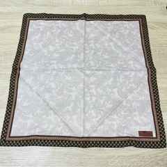 【新品未使用】 レディース ハンカチ 大きめサイズ 花柄 3枚セットの画像
