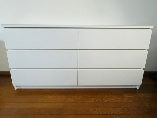 【受付終了】IKEA イケア MALM マルム チェスト