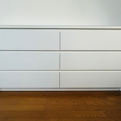 【受付終了】IKEA イケア MALM マルム チェスト