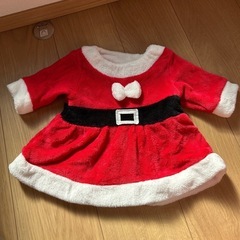 値下げ❣️❣️60cmサンタ🎅ワンピース 女の子