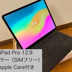 iPad Pro 12.9インチ セルラーモデルとMagic K...