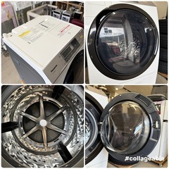 【お買い得‼️】パナソニック 2015年製 10.0/6.0kgドラム式洗濯乾燥機 洗濯機 ヒートポンプ乾燥 エコナビ ナノイーの画像