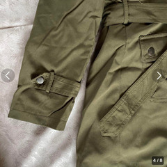 新品 防寒 オススメ M ミリタリー 2WAY モッズコート インナー 着脱可能の画像