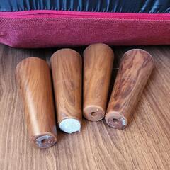 ソファ 2人がけ レッドの画像