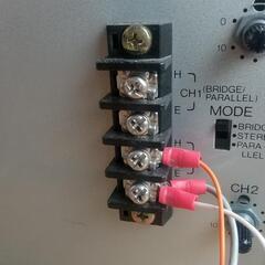オーディオ　パワーアンプの画像