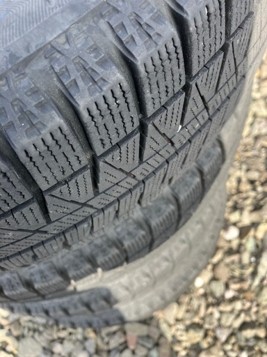155/65R13  アルミ付きスタッドレスタイヤ