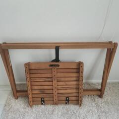 ニトリキャンプテーブルセットの画像