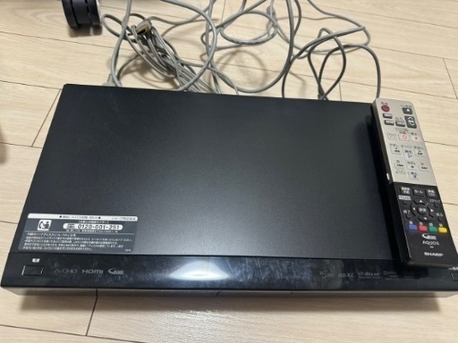 SHARP ブルーレイ　レコーダー