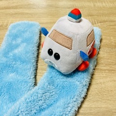 PuiPui モルカー ふわふわ マフラー 襟巻き ペーター ぬいぐるみの画像