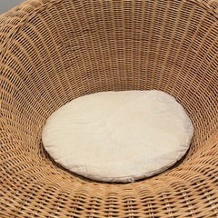 ラタンパーソナルリラックスチェアー　の画像