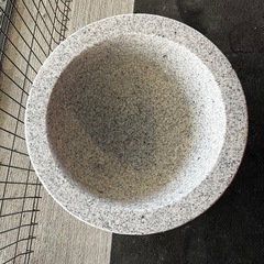 石臼2.5升　臼台セットの画像