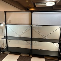 【取引中】ディスプレイ棚　什器　メタルラック