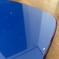 (お取引中)折りたたみテーブル ブルー　750×500　の画像