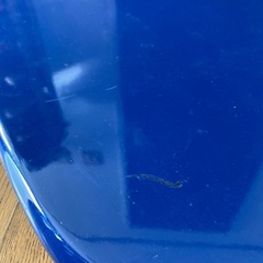 (お取引中)折りたたみテーブル ブルー　750×500　の画像