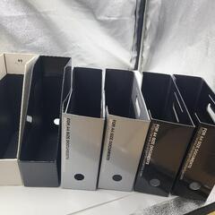 無料差し上げます！6点セット●ファイルボックスA4書類収納●ブッ...