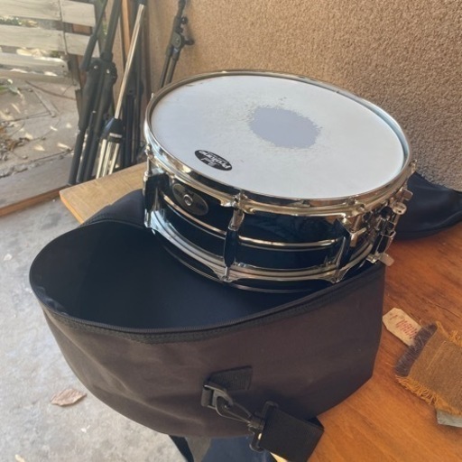 pearl mirror chrome スネア　