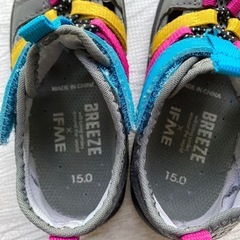 BREEZE×IFME サンダル　15.0cmの画像