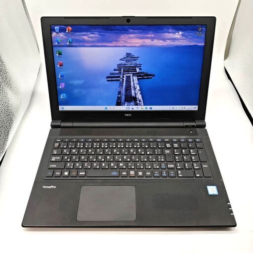 バッテリー◎ 15.6 NEC ノートPC VersaPro VF-5 Core i3-7020U windows11 pro 16GB SSD256GB  カメラあり オフィス (B403)