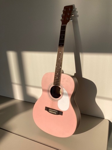 【商談中】No.17 アコースティックギター（HONEY BEE）（豊橋市資源化センターリユース品）