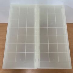 無印良品 ポリプロピレン 追加用ストッカー 深型 2個セットの画像