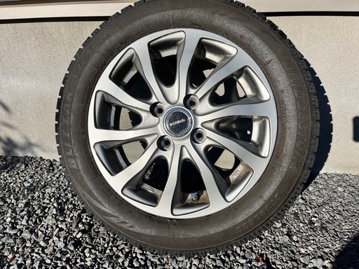 スタッドレスタイヤ&ホイール付　ブリヂストン　155/65R14