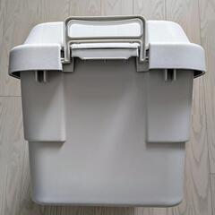 無印良品　再生ポリプロピレン入り　頑丈収納ボックス　大（旧型）　約５０Ｌの画像