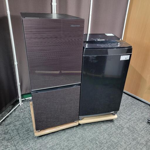 ‍♂️r売約済み‼️配送設置は無料‼️最新2022年製✨人気のガラストップ✨Hisense × ニトリ 家電セット