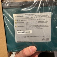Panasonic パナソニック PN28080K Switch-M8eG L2スイッチングHUB
の画像