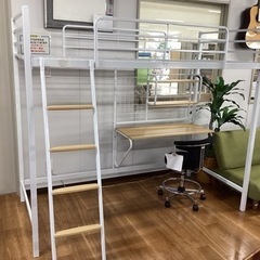パイプハイベッド【町田市再生家具】242544の画像