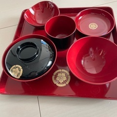 無料　お食い初め食器セット